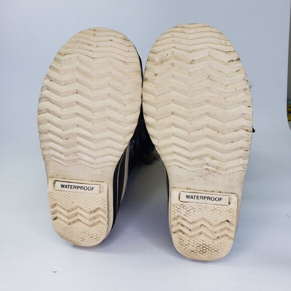 Sorel Joan Of Arctic Tall Snow Winter Boots Women’s Sz 7 Black Faux Fur - Picture 10 of 12